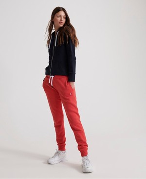 Superdry Modern Coral Label Hit Női Sportruházat Piros | MYKLO4689